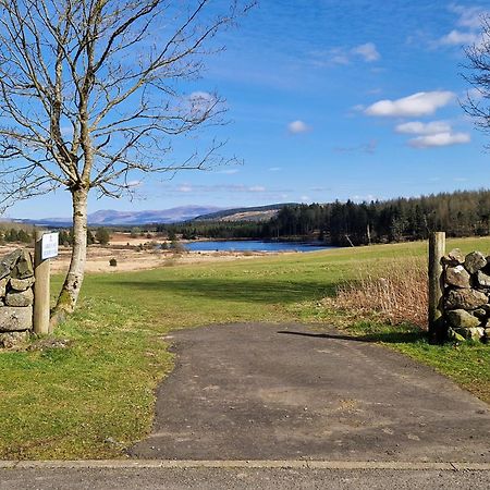 Lochview Retreat Caravan Balminnoch المظهر الخارجي الصورة