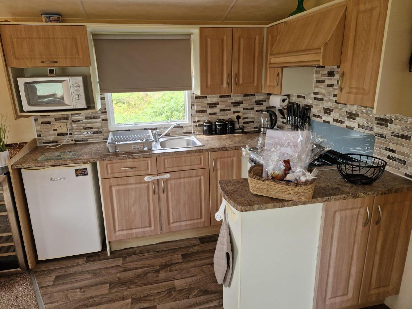 Lochview Retreat Caravan Balminnoch المظهر الخارجي الصورة